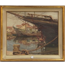 "La prua - Darsena di Viareggio" 1952