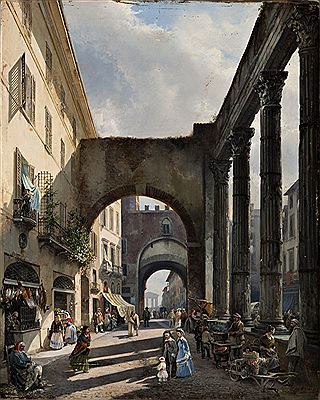 "Colonne romane presso San Lorenzo in Milano"