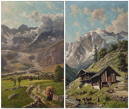 Sample artwork by Federico Ashton (1840 - 1904), known for painting - View similar artists and auction records