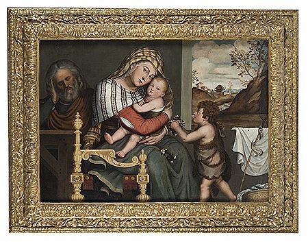 Sacra Famiglia con san Giovannino by Niccolo Frangipane - Auction record, sale price, and art valuation. Compare with similar artists and explore comparable artworks.