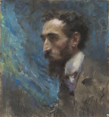 Ritratto del pittore Achille Cattaneo
