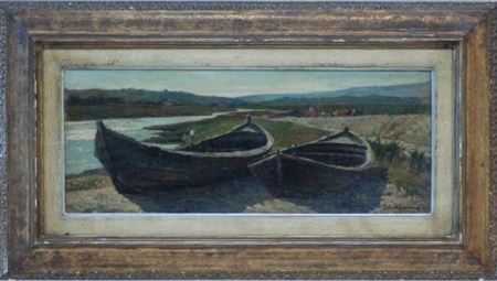 Barconi presso l'Arco by Giuseppe Comparini - Auction record, sale price, and art valuation. Compare with similar artists and explore comparable artworks.