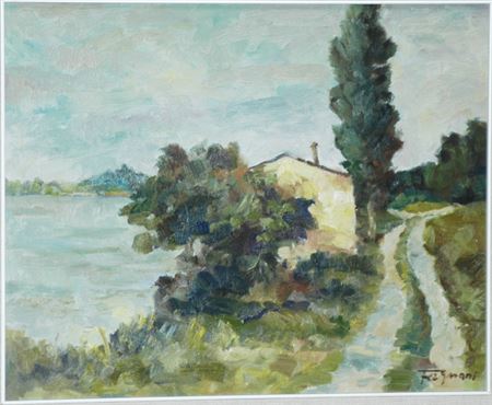 Sample artwork by Corrado Fergnani (1910 - 1986), known for painting - View similar artists and auction records