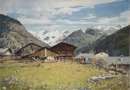 Ghiacciai Monte Rosa dalla Val D'Ayas