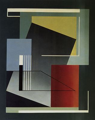 Composizione in verde n.150