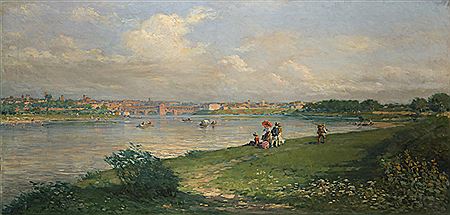 Sample artwork by Antonio Oberto (Born 1872), known for painting - View similar artists and auction records