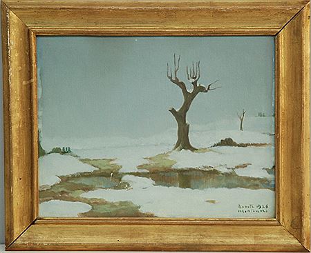 "Paesaggio innevato"