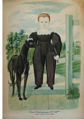 Silas H. Van Lew, Aged 3yrs. 3mths, 1836