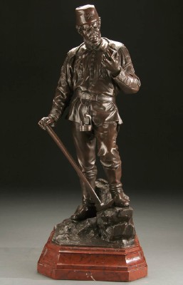 The Miner-1893 by Friedrich Reusch - Auction record, sale price, and art valuation. Compare with similar artists and explore comparable artworks.