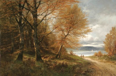 Landscape with Travelers