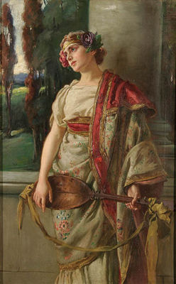Allegory of Music - circa 1890