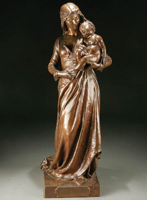 CLOTILDE DE SURVILLE by Jean Gautherin - Auction record, sale price, and art valuation. Compare with similar artists and explore comparable artworks.