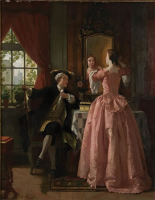 Putting on the Finishing Touches--1860