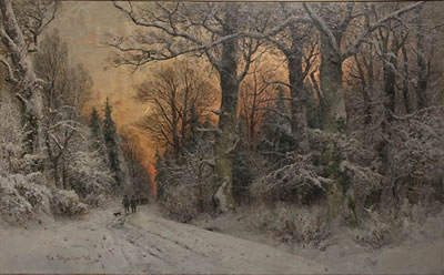 Returning From the Hunt by Adolf Gustav Schweitzer - Auction record, sale price, and art valuation. Compare with similar artists and explore comparable artworks.