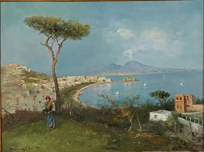 View of Sorrento by Edwardo Scognamiglio - Auction record, sale price, and art valuation. Compare with similar artists and explore comparable artworks.