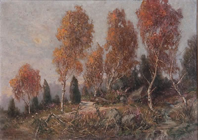 Landscape with Birch Trees