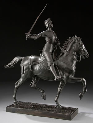 Joan of Arc on Horseback