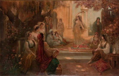 Harem Scene by August Stephan Sedlacek - Auction record, sale price, and art valuation. Compare with similar artists and explore comparable artworks.