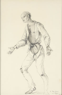 A Male Figure - 1949