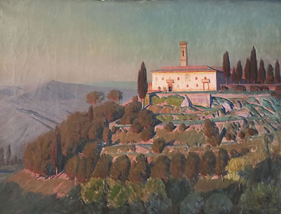 Hilltop Monastery - 1924