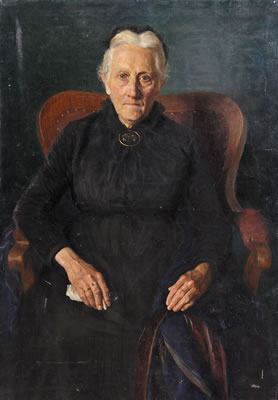 Portrait of a Stately Woman