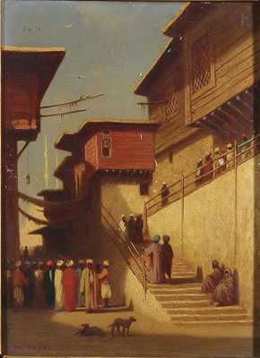 Arab Street Scene