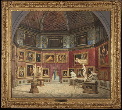 The Tribune Room - Uffizi - 1850