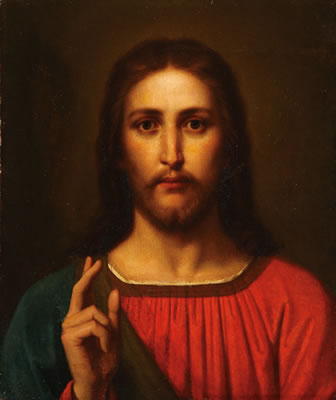 Portrait of Christ Blessing