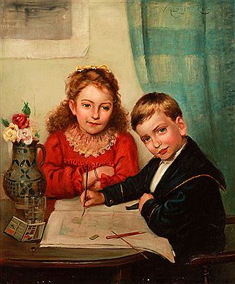 The Young Artist-1900
