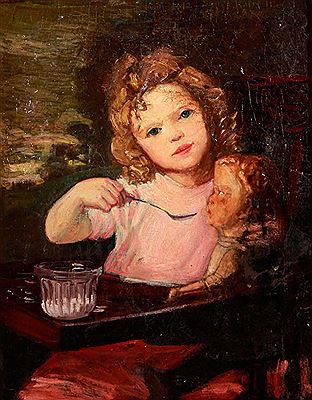 Feeding Billy Boy-1919