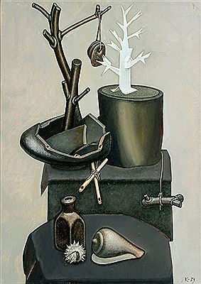 Still Life Composition with Found Objects-1979