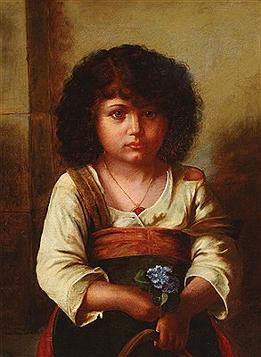 The Little Flowers Seller