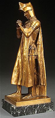 Jeanne d`Arc at the Coronation