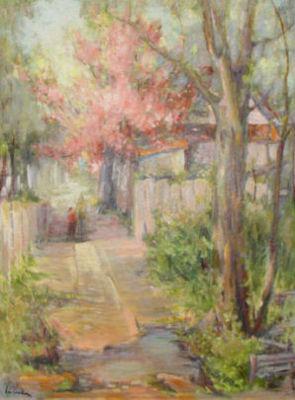 Nashville Back Street with Figures