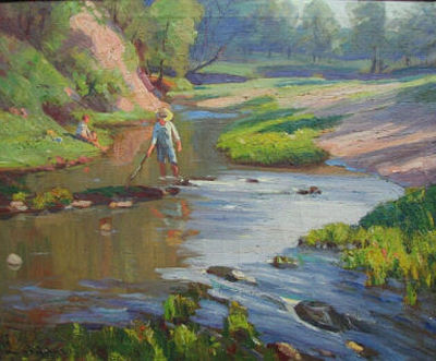 Boys in the Creek