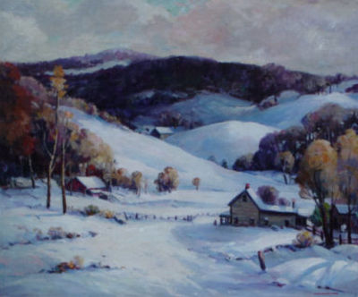 Richmond Farmstead in Winter