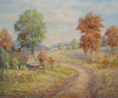 The Creek Road by Ethel Lomasney - Auction record, sale price, and art valuation. Compare with similar artists and explore comparable artworks.