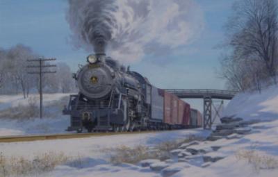 Baltimore & Ohio RR-Winter of '54