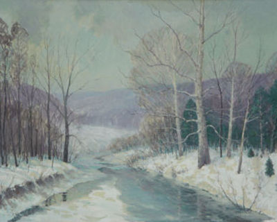 Sample artwork by Alton Powell Coffey (1904 - 1978), known for landscape painting - View similar artists and auction records