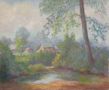 LANDSCAPE WITH BUILDINGS