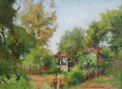 BROWN COUNTY CABIN WITH FENCE
