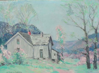 THE HOUSE OF CARL & GENEVIEVE GRAF by Alton Powell Coffey - Auction record, sale price, and art valuation. Compare with similar artists and explore comparable artworks.