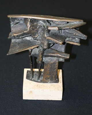 CAST ABSTRACT BRONZE