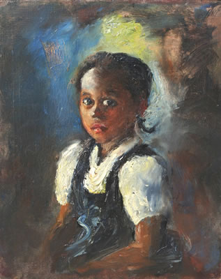 Portrait of a "Negro Girl"