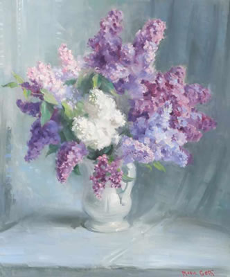 Floral Still Life: Lilacs