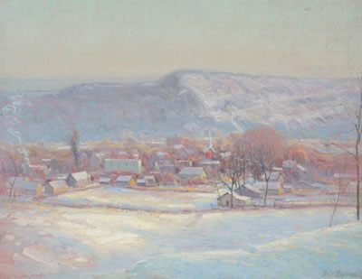 View of Nashville from Artist's Studio
