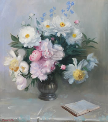 Floral Still Life: "Peonies"
