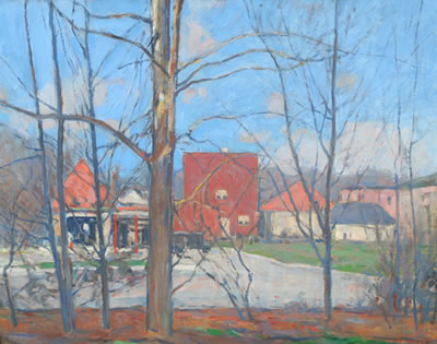 "By the Side of the Road" by William J Forsyth - Auction record, sale price, and art valuation. Compare with similar artists and explore comparable artworks.