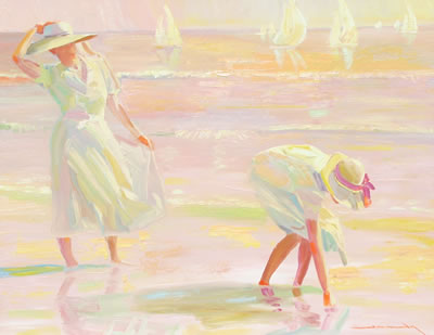 "Girls at the Beach"