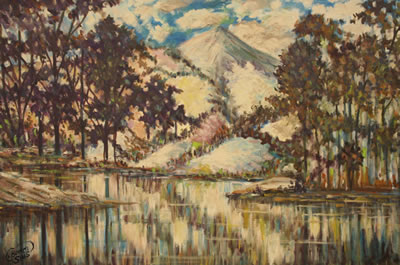 Sample artwork by Charles Bowen Sims (1904 - 1993), known for land-and townscape, river, marine painting - View similar artists and auction records